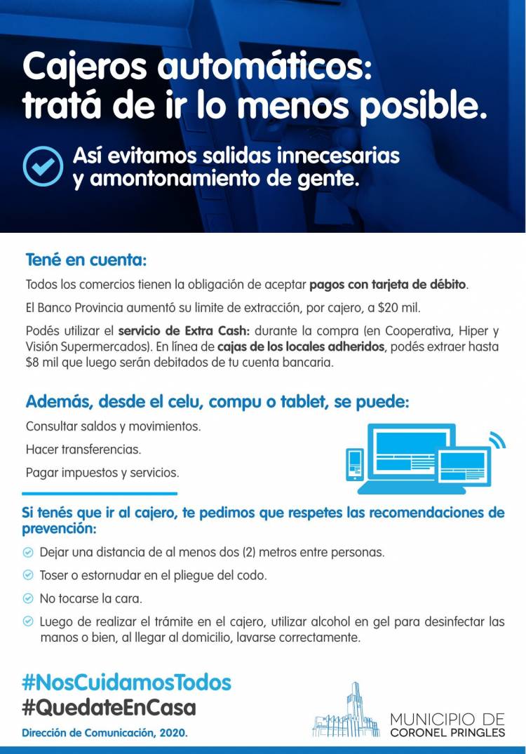 Mañana cobran los Municipales