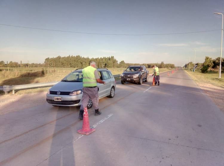 Se entregaron viandas a efectivos que están la ruta