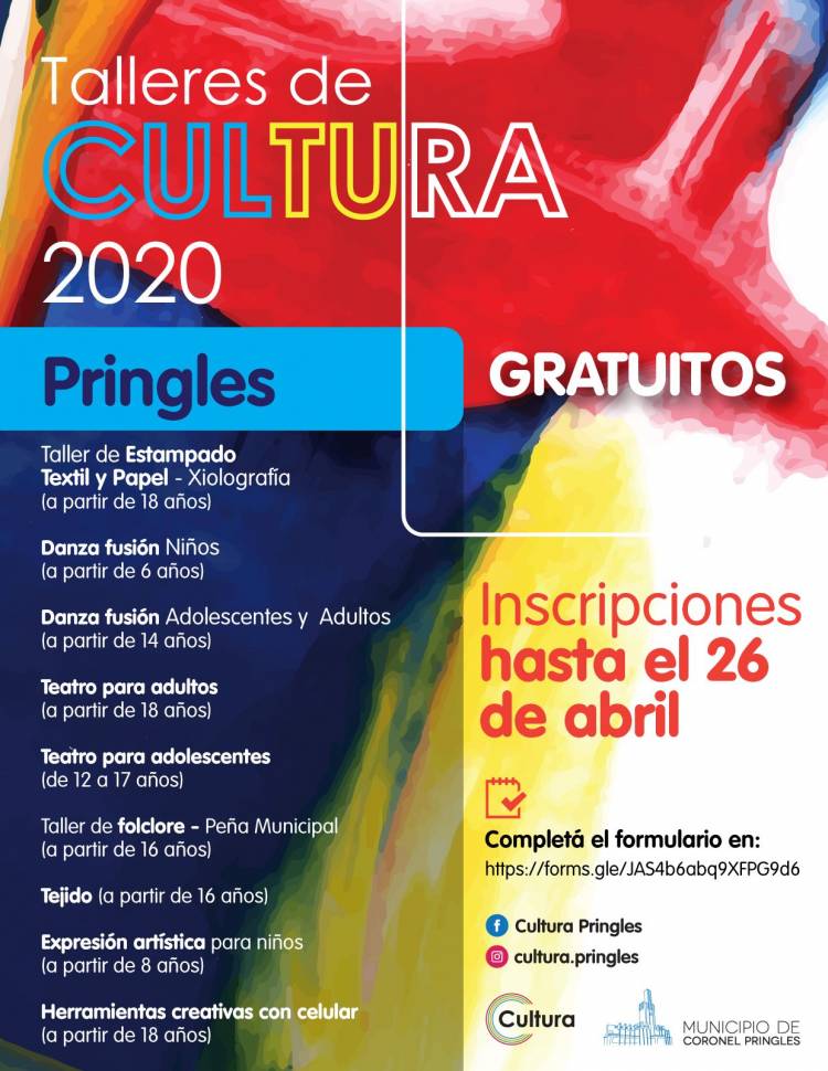 Talleres de Cultura 2020