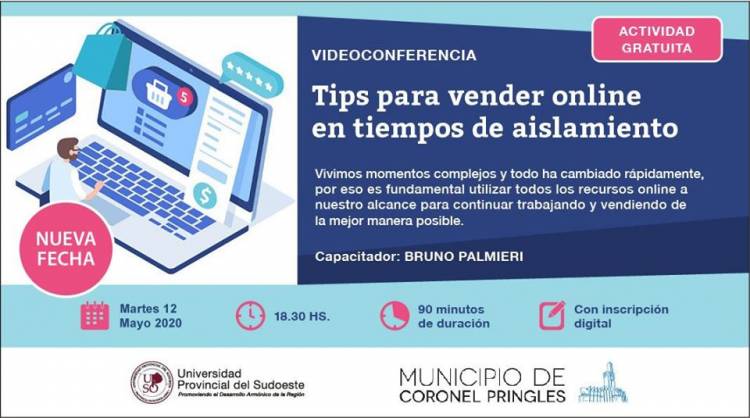 “Tips para vender online en tiempos de aislamiento”
