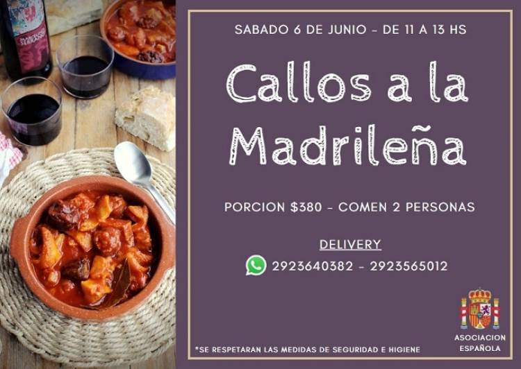 La Asociación Española venderá Callos a la Madrileña