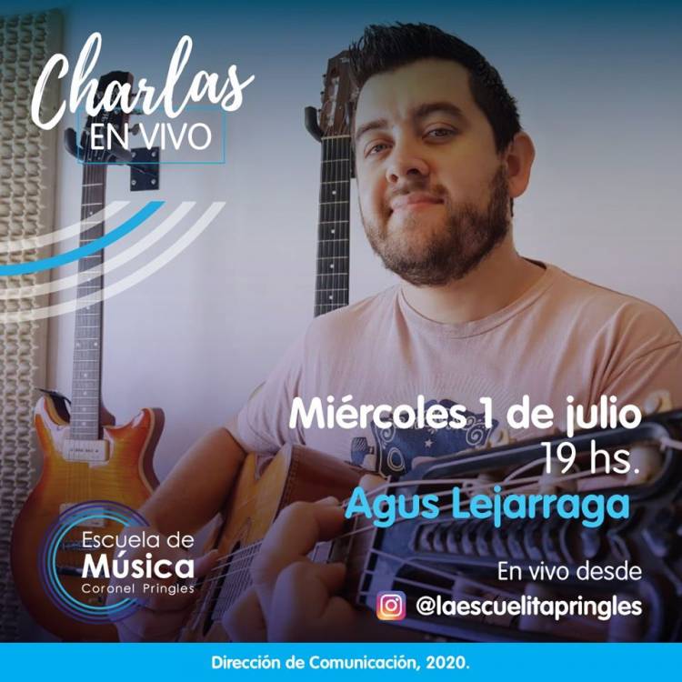 Ciclo de charlas en vivo con Agus Lejarraga