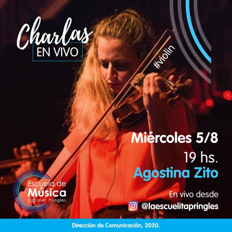 Charlas en vivo con Agostina Zito