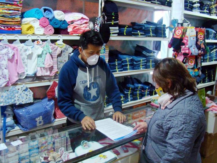 "Son más de 70 comercios los que han firmado esta carta"