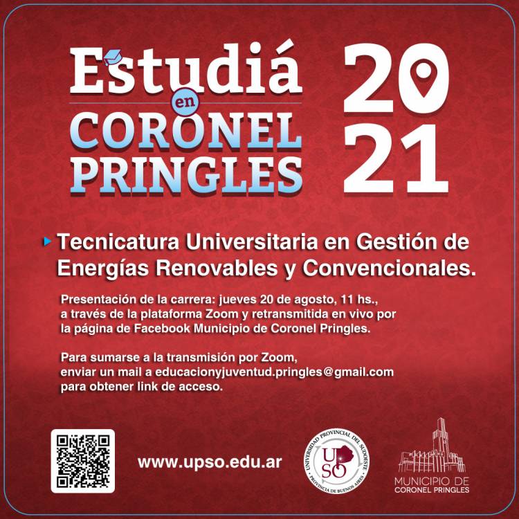 UPSO: nueva carrera en Coronel Pringles