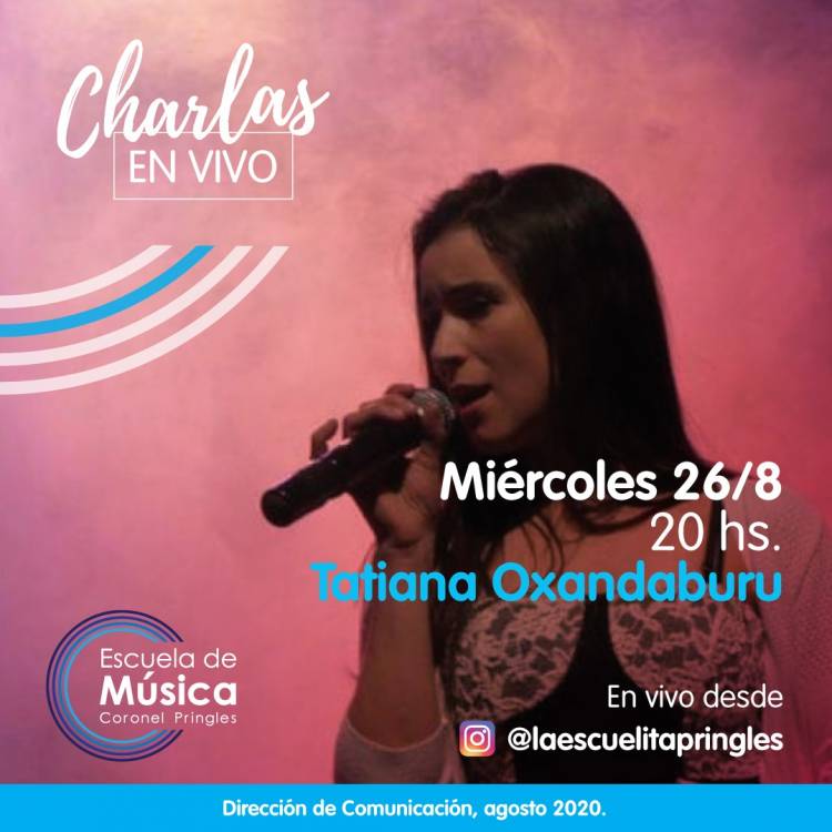 Charla en Vivo con Tatiana Oxandaburu
