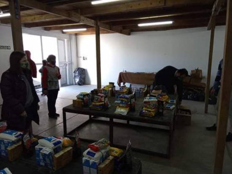 Se despachó mercadería y se trabajó en la Reserva Técnica de Indio Rico