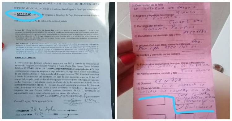 Multa de 12 mil pesos por no usar tapabocas