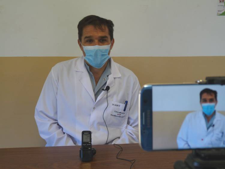 COVID-19: situación del Hospital Municipal y llamado a la solidaridad