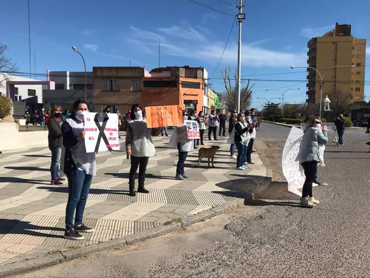 Salud: "Hoy nos hemos organizado para visibilizar la problemática"