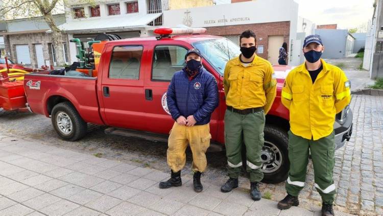 Incendios: “Uno tiene un compromiso con la naturaleza y con la patria”