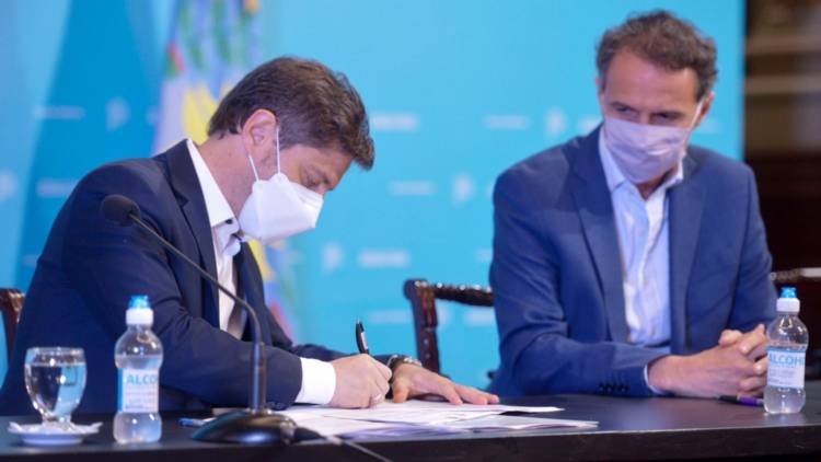 Provincia y Nación firmaron convenios para la repavimentación y ensanche de las rutas 51 y 41