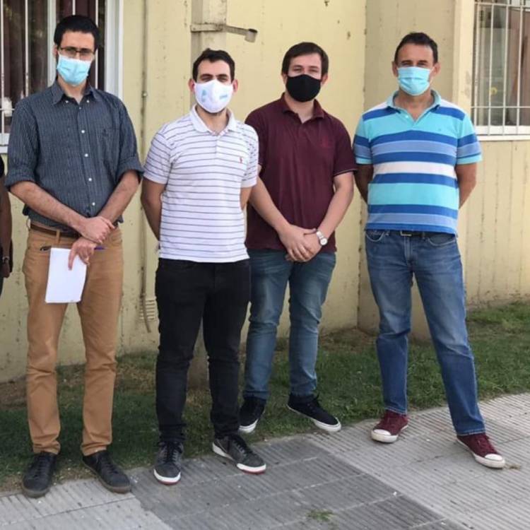 Rivarola Esteves y Romano, se reunieron con funcionarios de IOMA