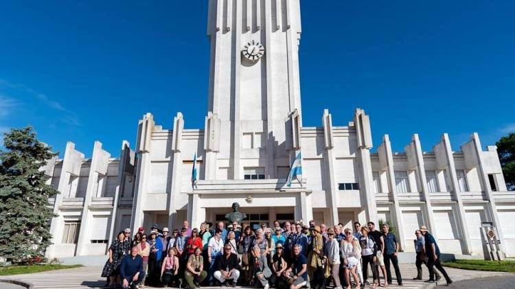 Marianela Strazzere: "La obra de Salamone es el motivo de visita a nuestra localidad"