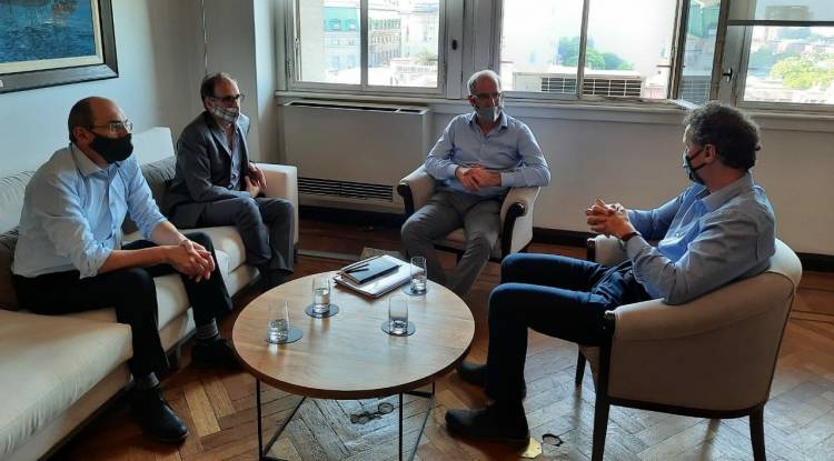 Katopodis, Ruesga y Matzkin avanzaron en gestiones de obras para Pringles