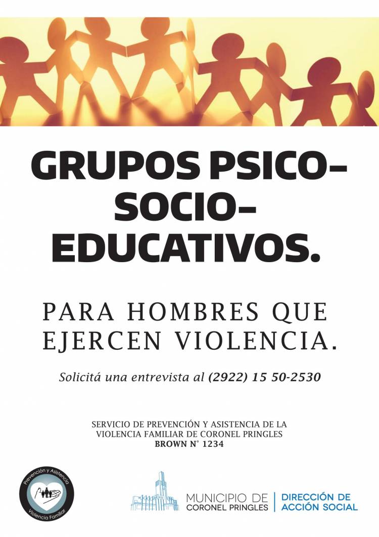 Grupos Psico-Socio-Educativos para hombres que ejercen violencia
