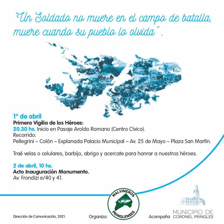 Acto oficial por Malvinas