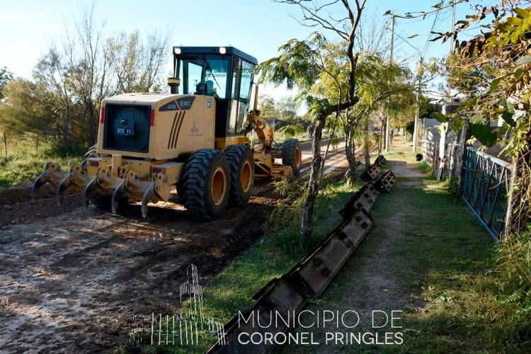 Cordón cuneta en la ciudad