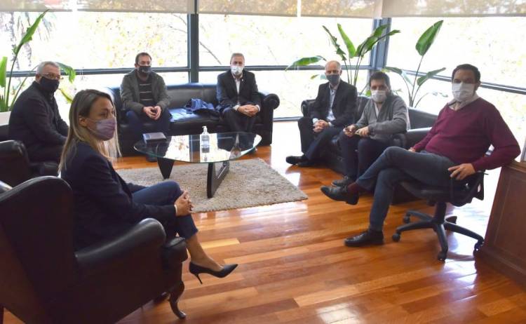 Matzkin participo de la reunión de Municipios Cooperativos