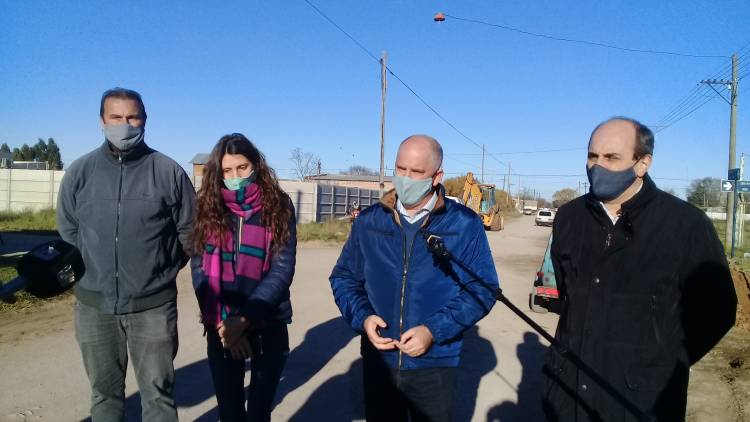 Cloacas: "Es un paso más en poder brindar este servicio tan importante para la salud pública"