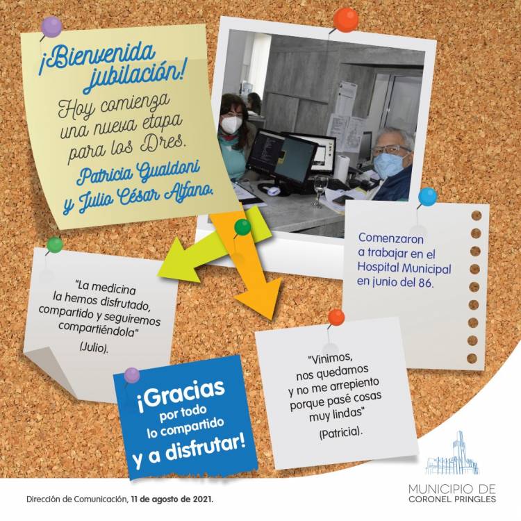 Bienvenida Jubilación