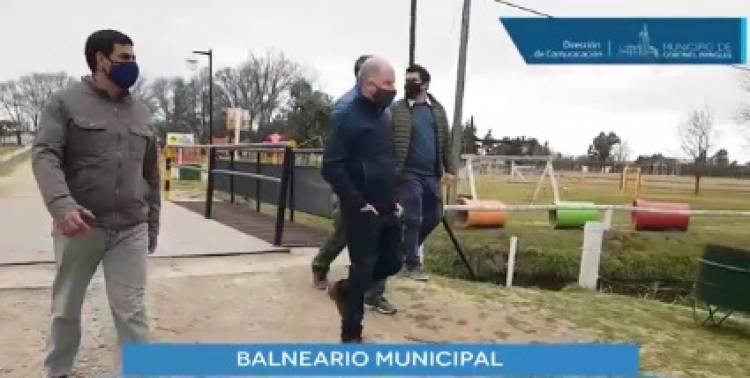 Balneario Municipal: se están realizando diversas obras
