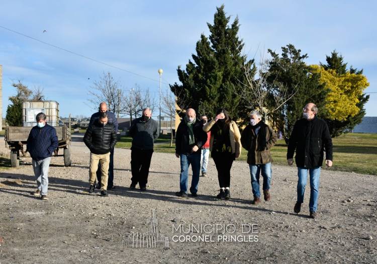 Irigoin visitó la PTRS local