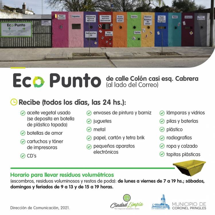 Eco Punto: Clasificación de residuos