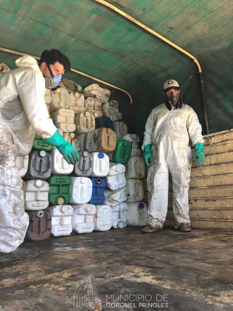 La Campaña de Recepción de Envases Vacíos de Fitosanitarios fue positiva