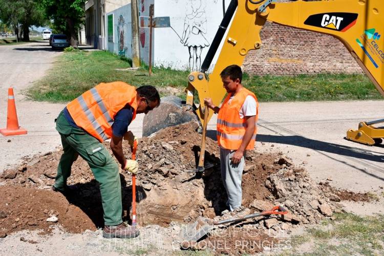 Comenzó la construcción de dos nuevos pozos de extracción de agua