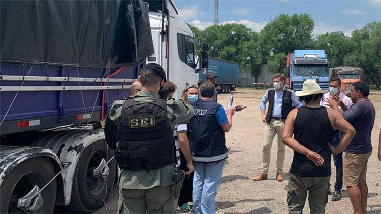 AFIP desarticuló evasión de más de 1.600 toneladas de granos