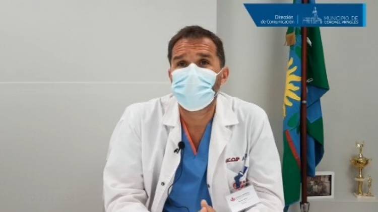 "Se están realizando aproximadamente 100 testeos por día"