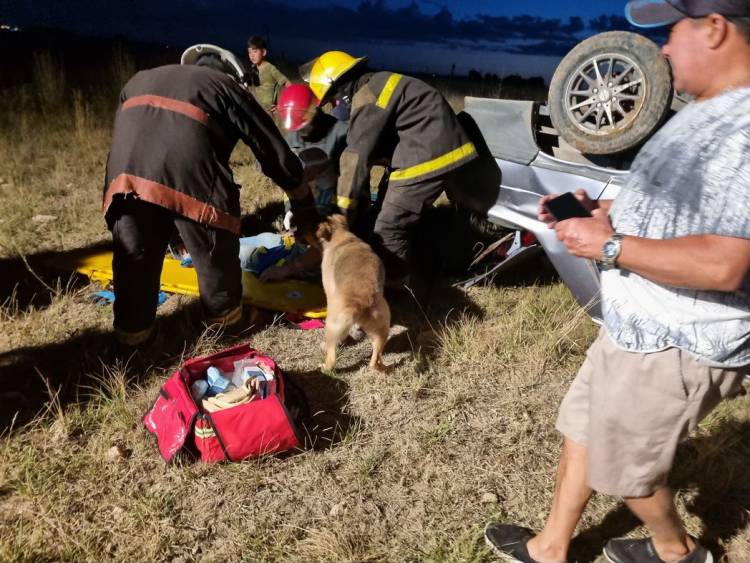Accidente en cercanías a Bvard. 40 y Uruguay