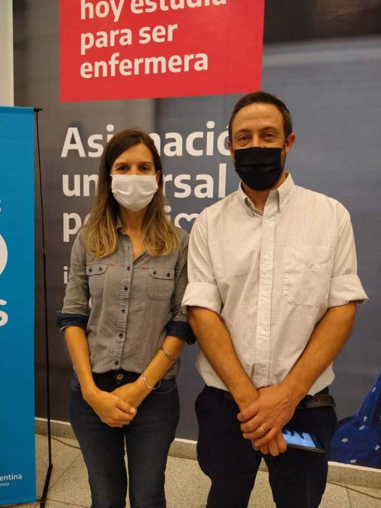 Raverta recibió al Jefe de ANSES local
