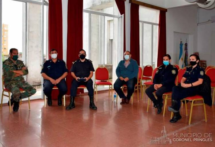 Importante reunión abordando la situación de seguridad