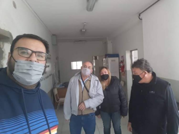 Recorrida de escuelas luego del temporal