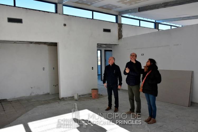 Matzkin recorrió la construcción del JI 903