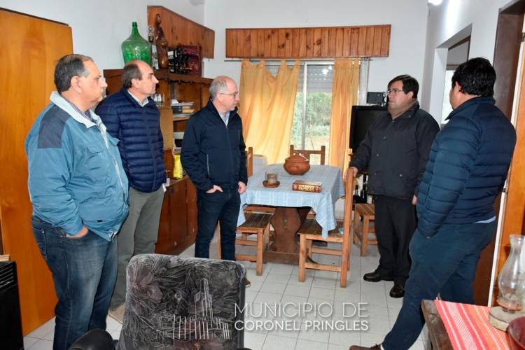 El Intendente Matzkin puso en funciones al nuevo Encargado de Lartigau