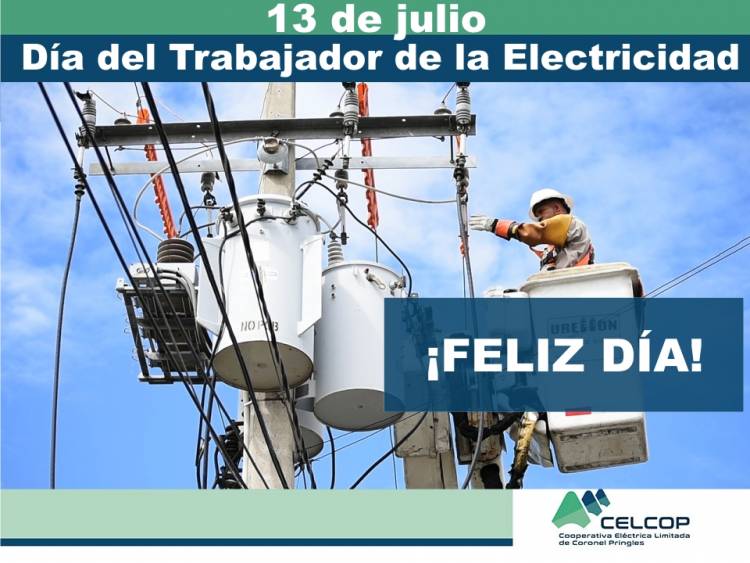 13 de julio, Día del Trabajador de la Electricidad