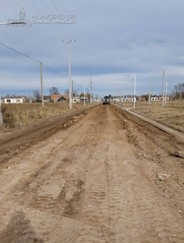 Mantenimiento de calles, carga y descarga de leña y limpieza de cordones
