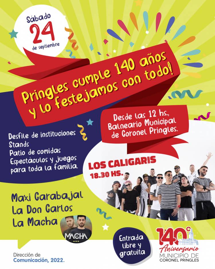 Aniversario de Pringles: una fiesta para reencontrarnos