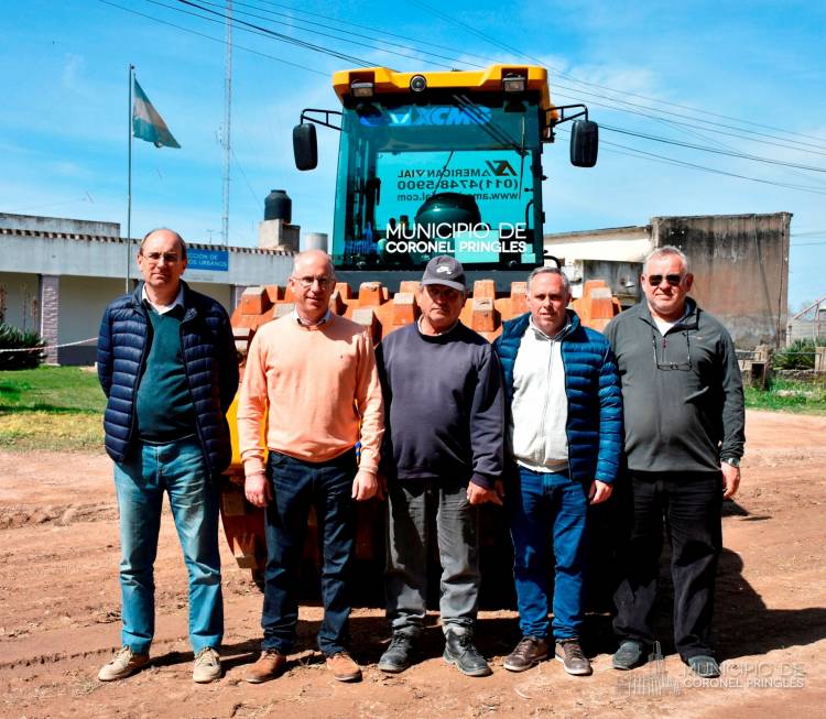 El Municipio compró maquinaria para mejorar el arreglo de calles