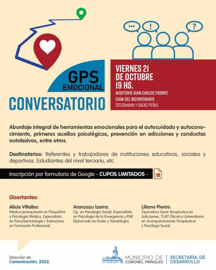 Conversatorio GPS EMOCIONAL