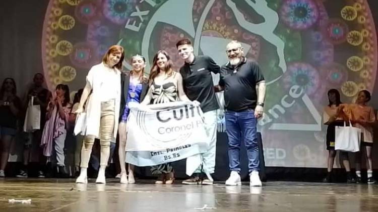 Valentina Figueroa participó como solista en la Final del Torneo de Fitness Extreme Dance