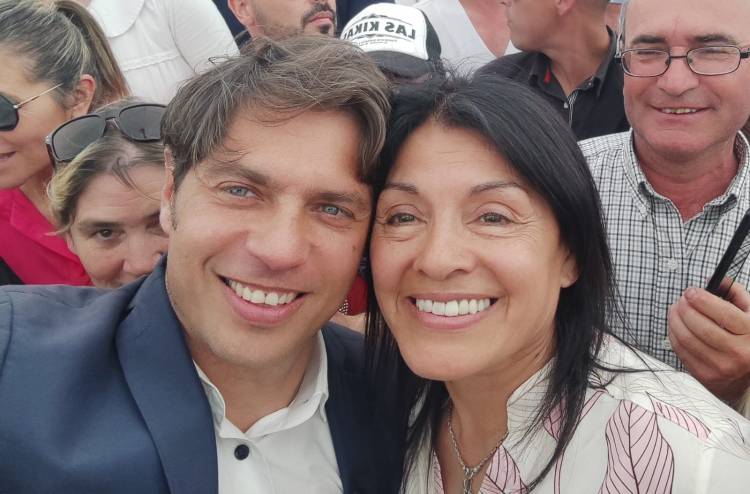 Soto estuvo con Kicillof en la inauguración de un Escuela Secundaria de Coronel Suárez