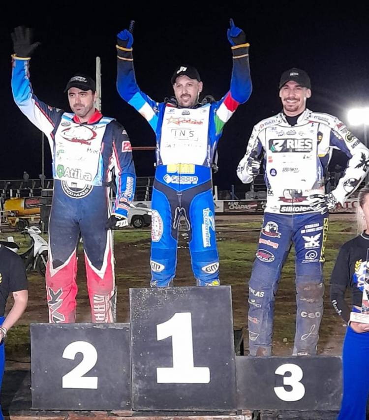 Internacional de Speedway: Covatti deja el país ganando la octava fecha
