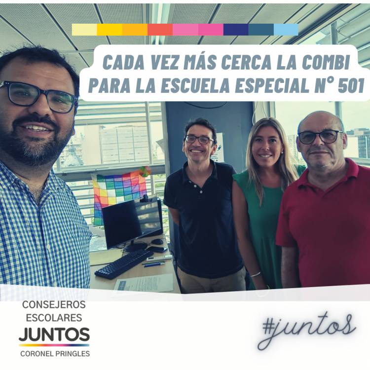 Cada vez más cerca la nueva Combi para la Escuela Especial Nº501!!