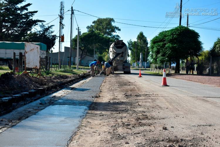 Avanza la obra en cercanías a la Agro
