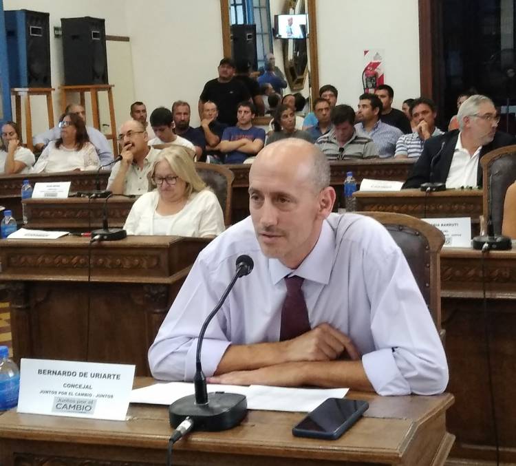 Bernardo de Uriarte: "Es una probabilidad que sea precandidato a intendente"
