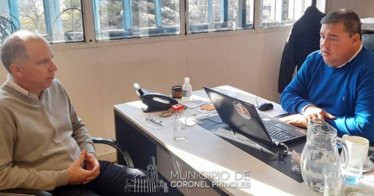 El Jefe Comunal mantiene reuniones en la Capital Provincial